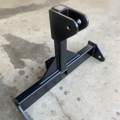 3-point hitch receiver from the side