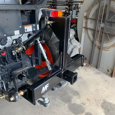 3-point hitch on a tractor with a ball mount